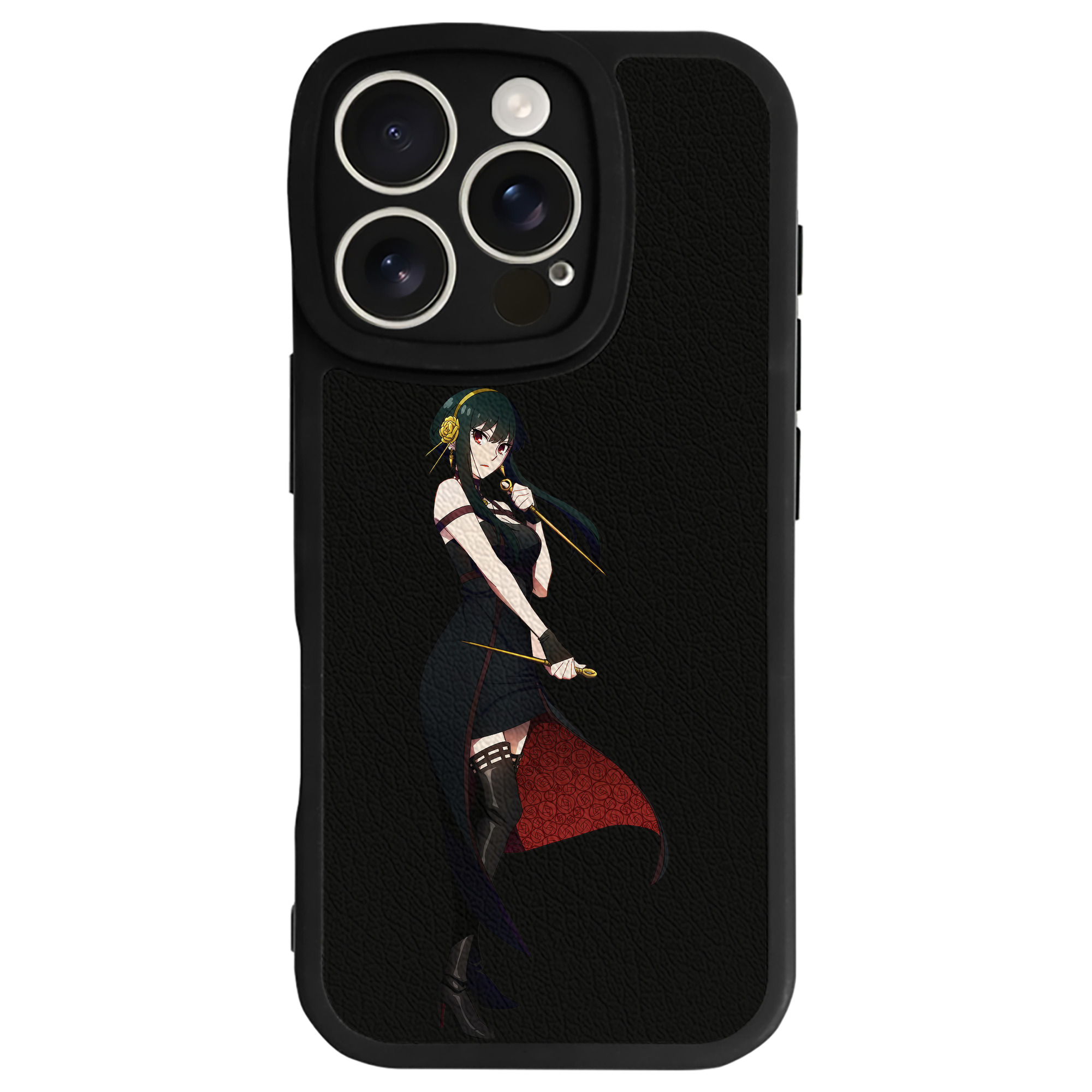 （画像用） SPY×FAMILY间谍家家酒 【iPhone 16シリーズ対応】シリコンスマホケース（レザー調） 材質：シリコン